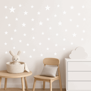 NÁLEPKY NA STENU HVIEZDY BIELE – Obrázok 4