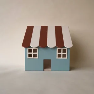 DREVENÝ MAGNETICKÝ DOMČEK-AMSTERDAM