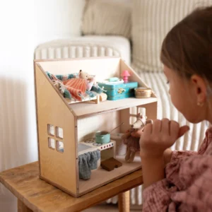 DREVENÝ MAGNETICKÝ DOMČEK-AMSTERDAM – Obrázok 2