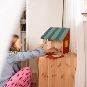 DREVENÝ MAGNETICKÝ DOMČEK-LISABON – Obrázok 2