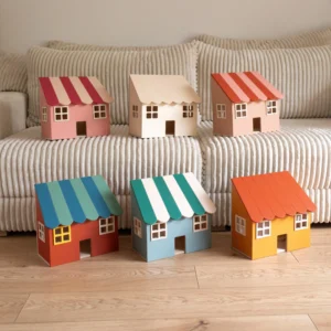 DREVENÝ MAGNETICKÝ DOMČEK-AMSTERDAM – Obrázok 6